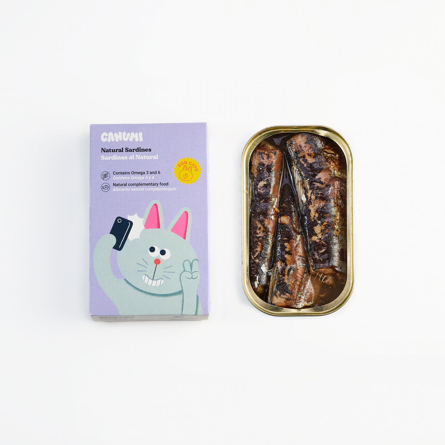 Canumi Natural Sardines Fish Topper for Dogs and Cats