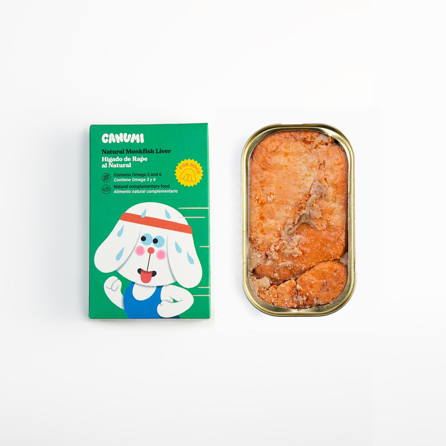 Canumi Monkfish Liver Topper for Dogs and Cats