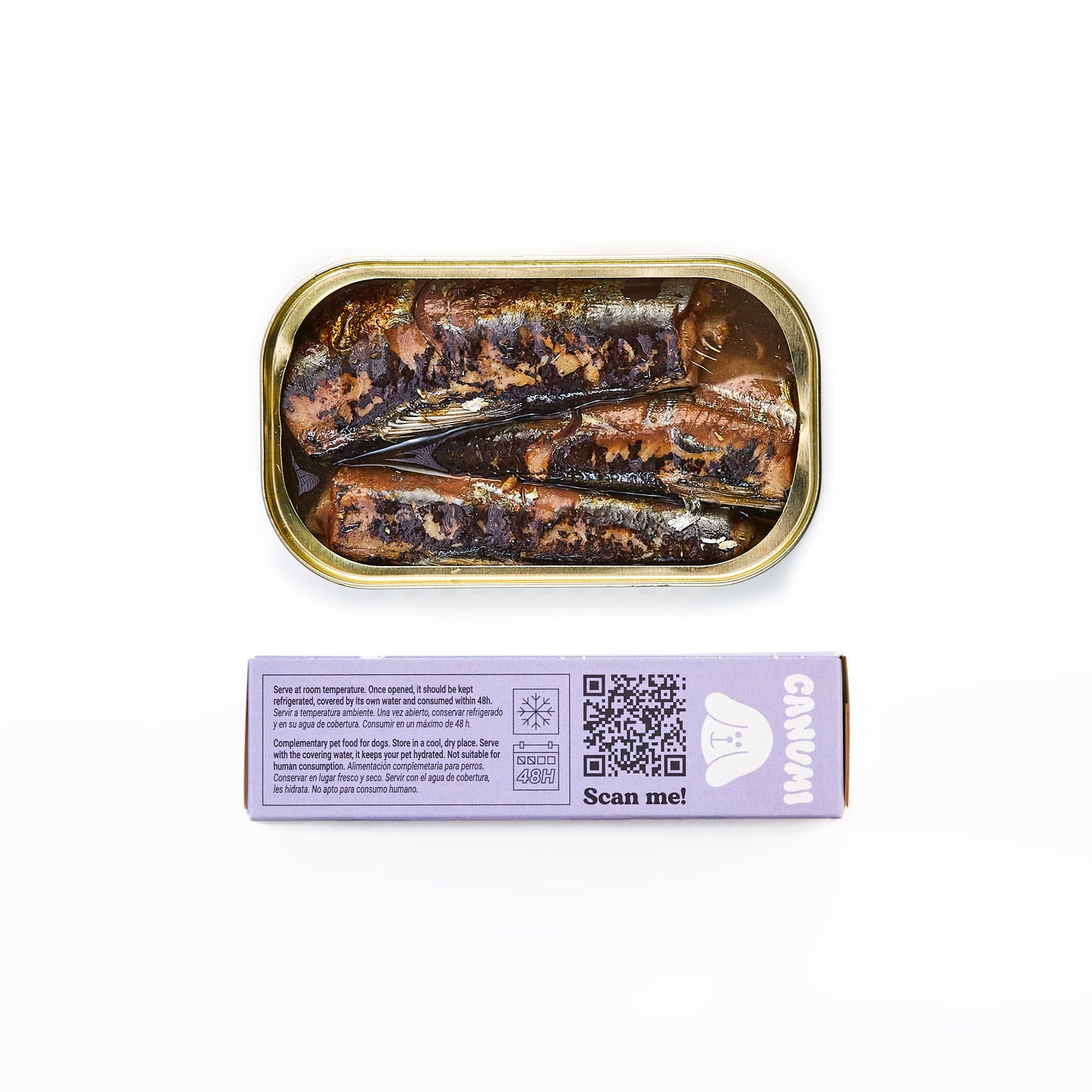 Canumi Natural Sardines Fish Topper for Dogs and Cats