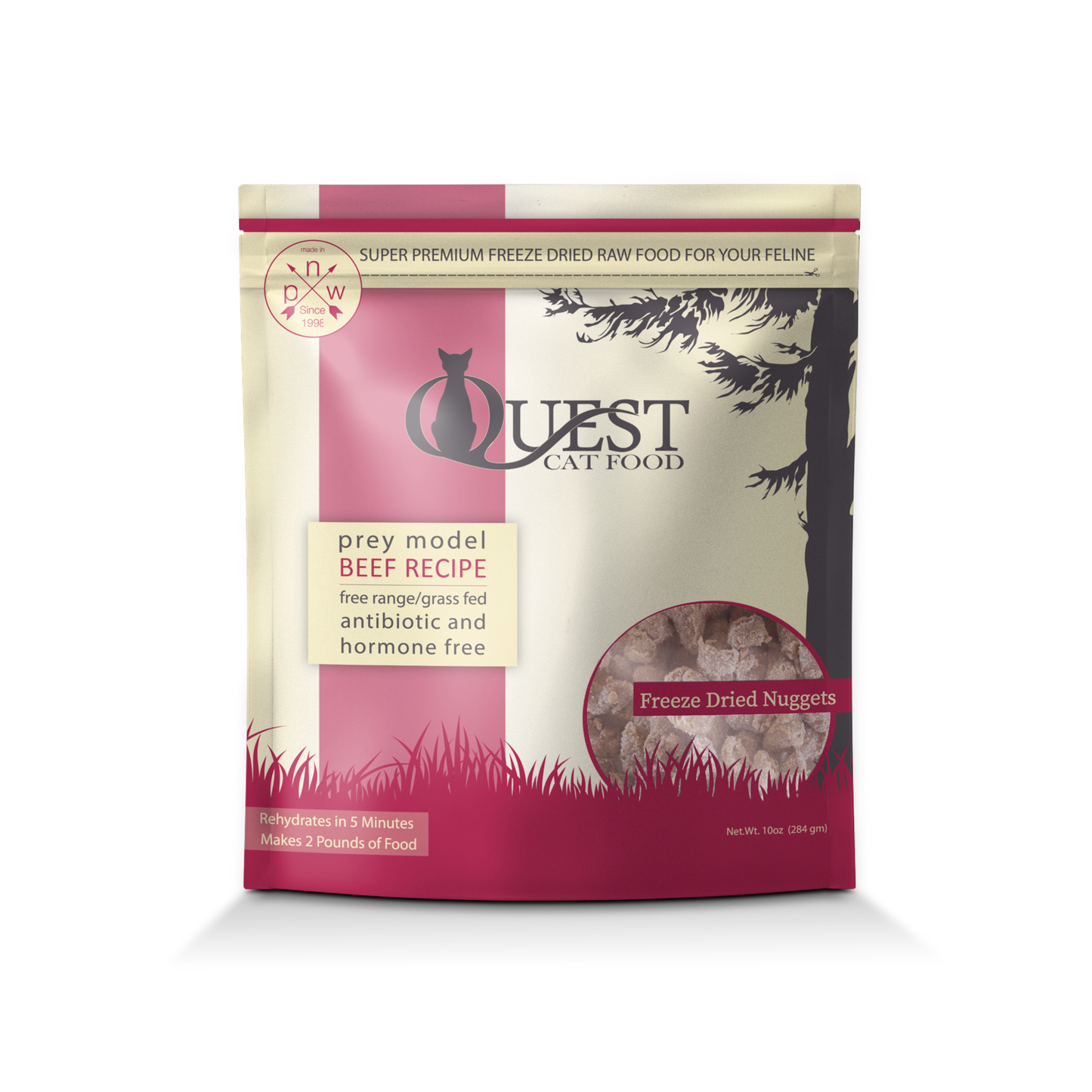 Quest Prey Model Freeze Dried Raw Nuggets for Cats