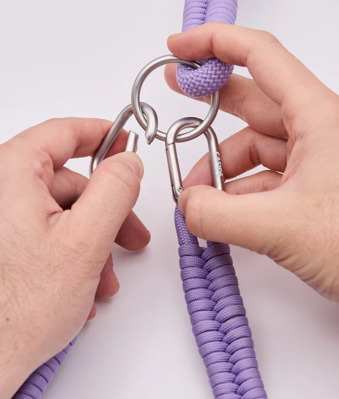 Cafide Ona MultiPosition Leash in Violet
