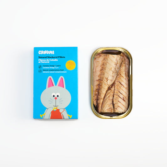 Canumi Mackerel Fillets Fish Topper for Dogs and Cats
