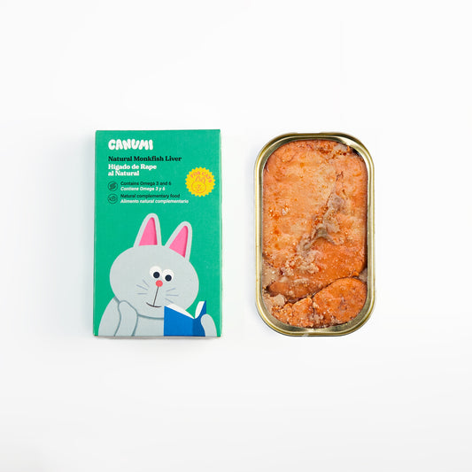Canumi Monkfish Liver Topper for Dogs and Cats