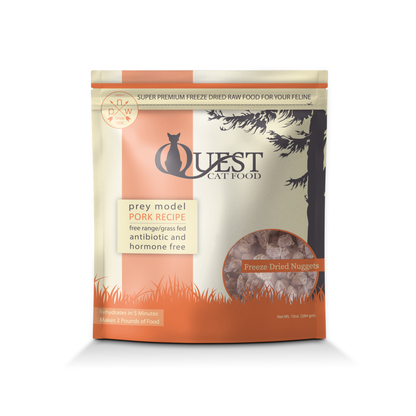 Quest Prey Model Freeze Dried Raw Nuggets for Cats