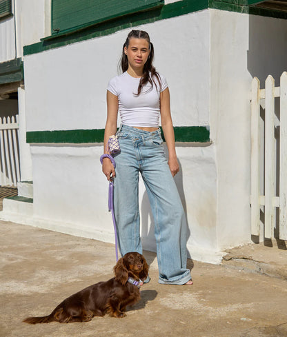 Cafide Ona Dog Leash in Violet