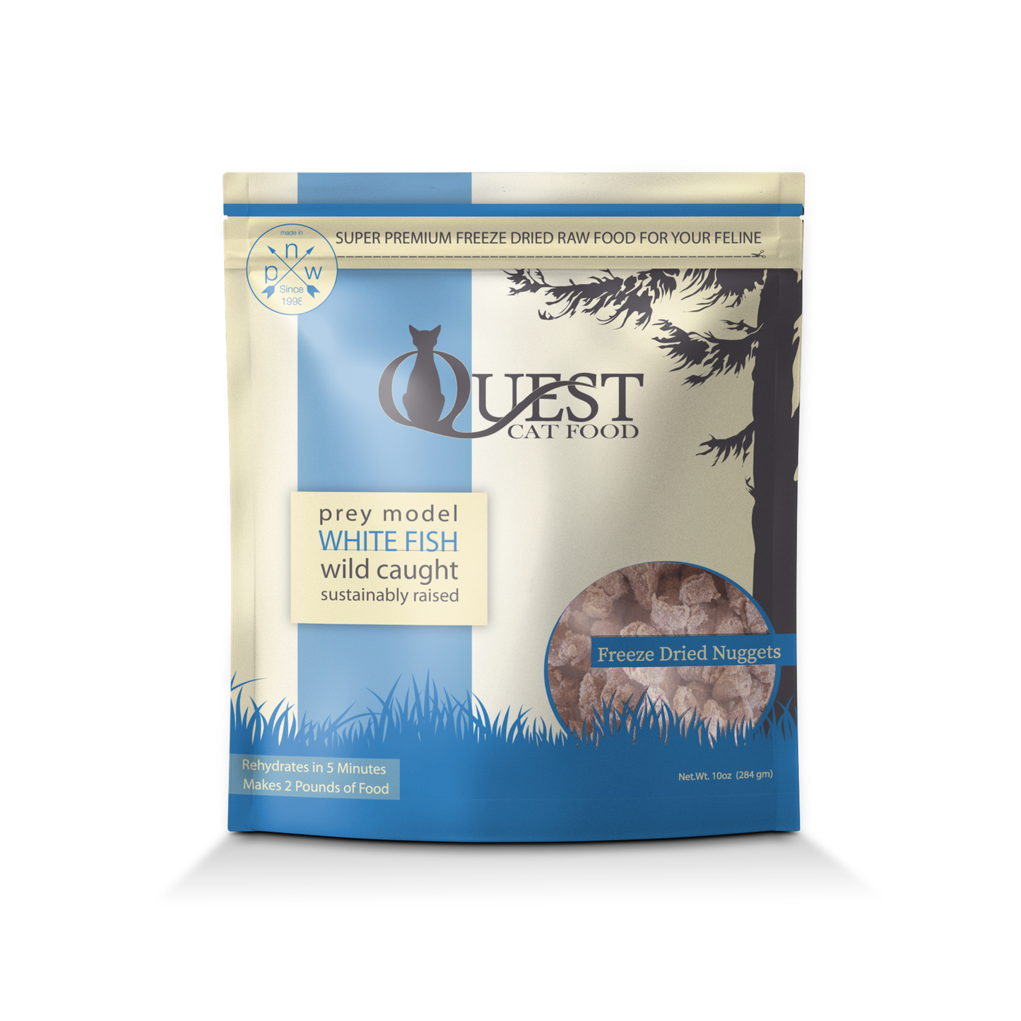 Quest Prey Model Freeze Dried Raw Nuggets for Cats