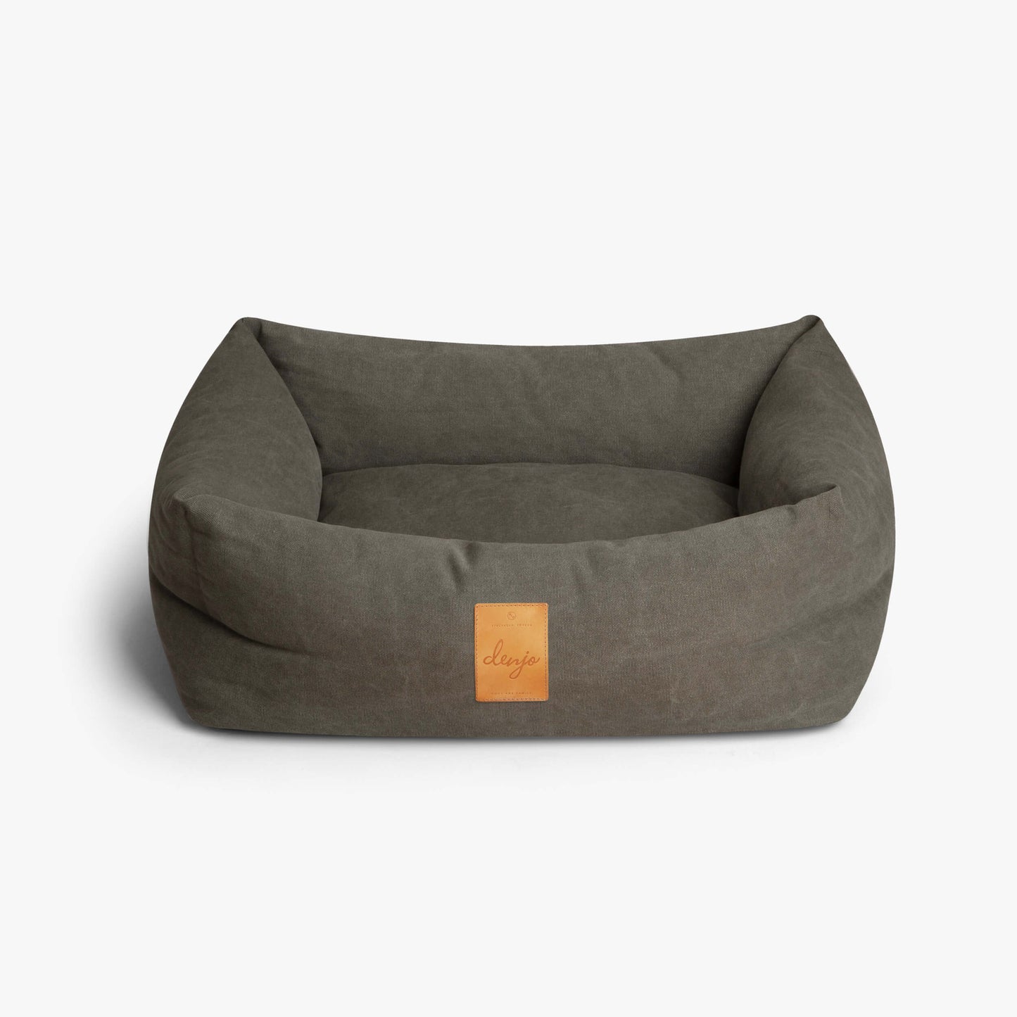 Denjo - Dog Bed Classic Nest with Leather Details