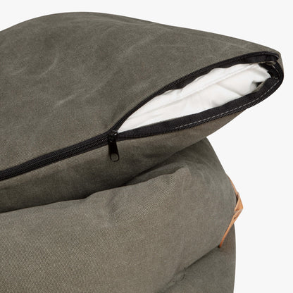 Denjo - Dog Bed Classic Nest with Leather Details