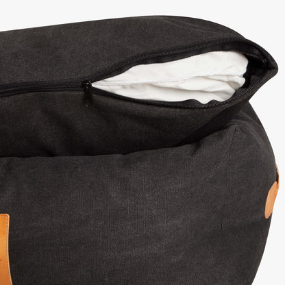 Denjo - Dog Bed Classic Nest with Leather Details