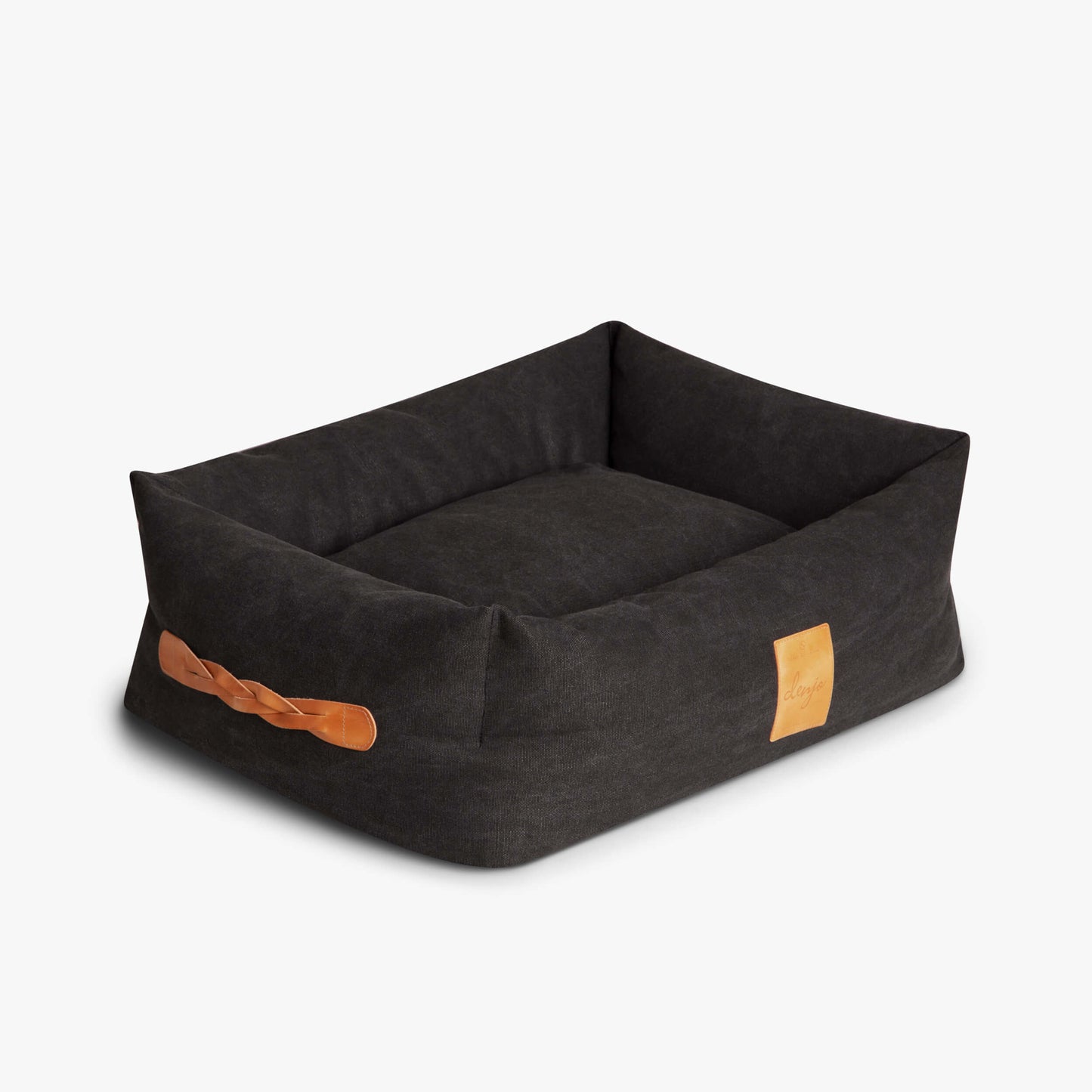 Denjo - Dog Bed Classic Nest with Leather Details