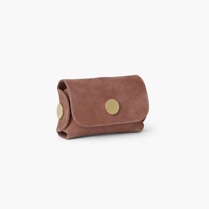 Denjo - Stockholm Leather Poop Bag Dispenser in Hazel